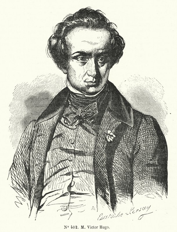 Victor Hugo, romancier et dramaturge français - French School