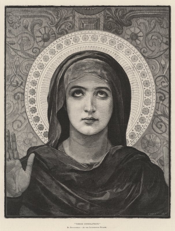 Vierge Consolatrice, au Palais du Luxembourg - French School