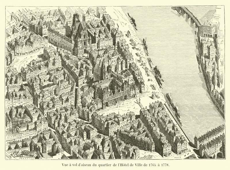 Vue à vol d