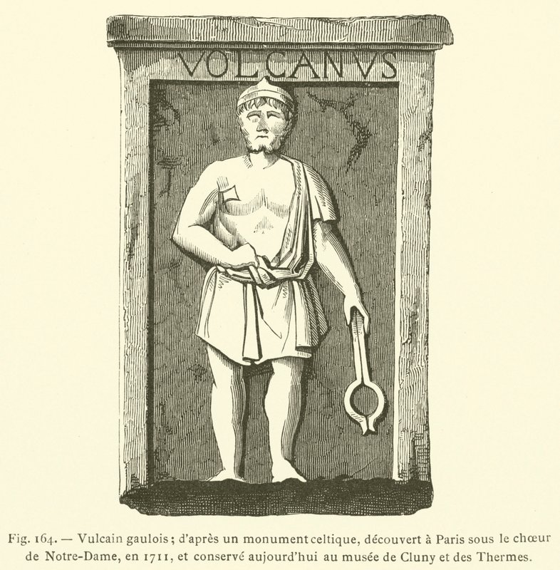 Vulcain gaulois - French School