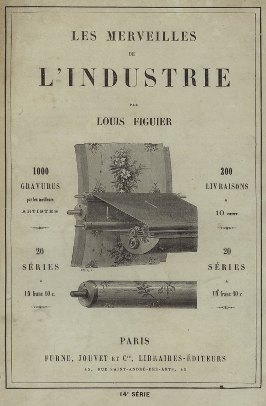 Production de papier peint - French School