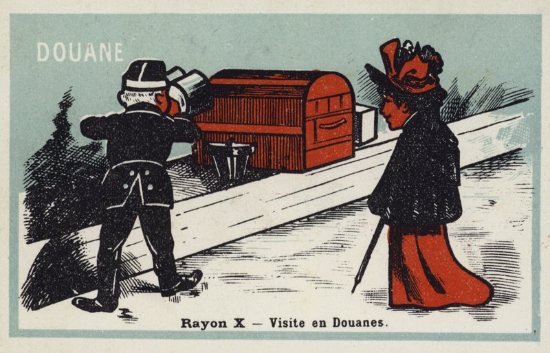 Rayons X - une visite à la douane - French School