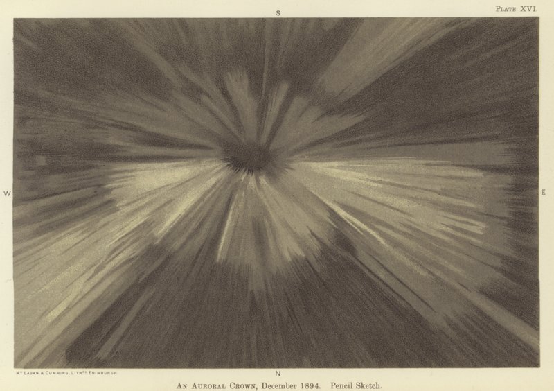 Couronne aurorale, décembre 1894 - Fridtjof Nansen