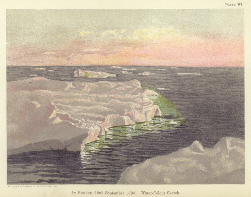 Au coucher du soleil, 22 septembre 1893 - Fridtjof Nansen