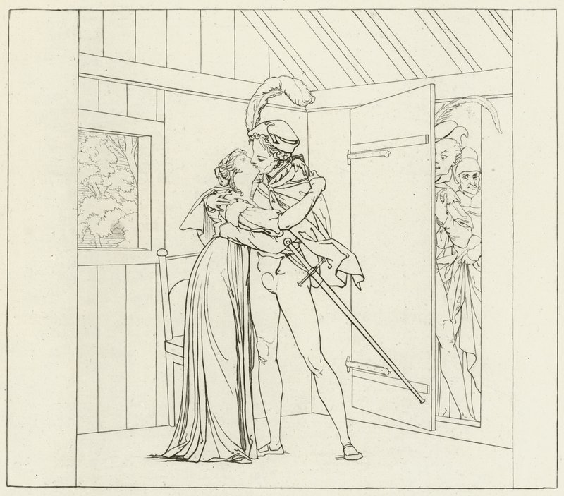 Illustration pour le Faust de Goethe - Friedrich August Moritz Retzsch
