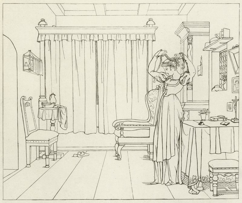 Illustration pour le Faust de Goethe - Friedrich August Moritz Retzsch