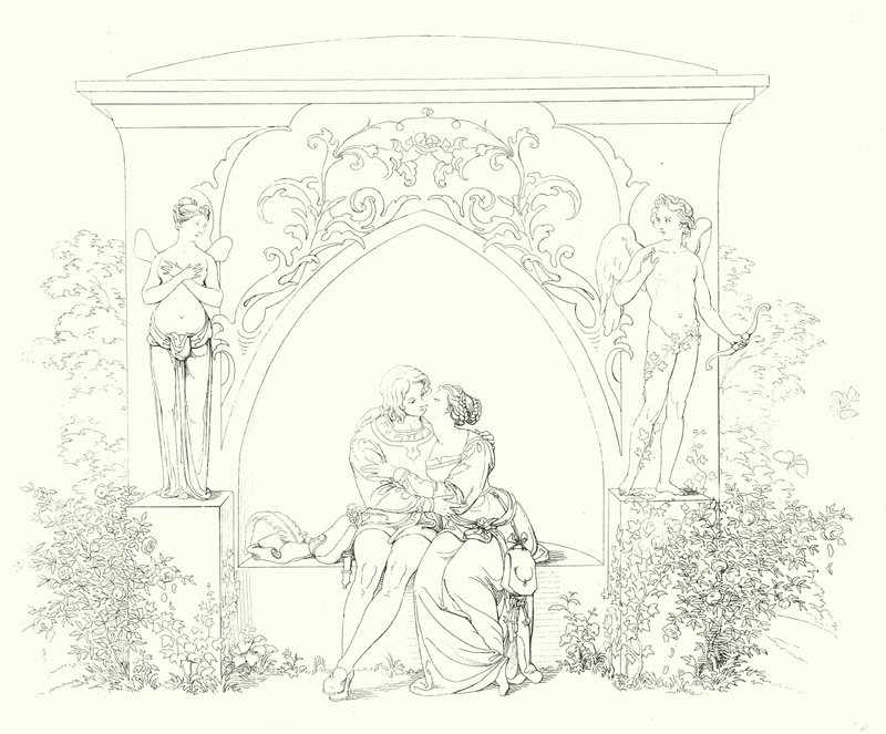 Illustration pour le Lied von der Glocke de Schiller, ou Le Chant de la Cloche - Friedrich August Moritz Retzsch