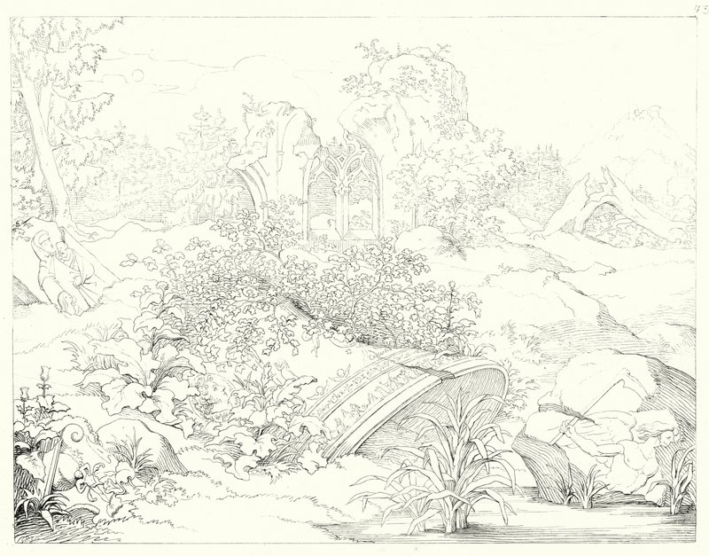 Illustration pour Lied von der Glocke de Schiller - Friedrich August Moritz Retzsch