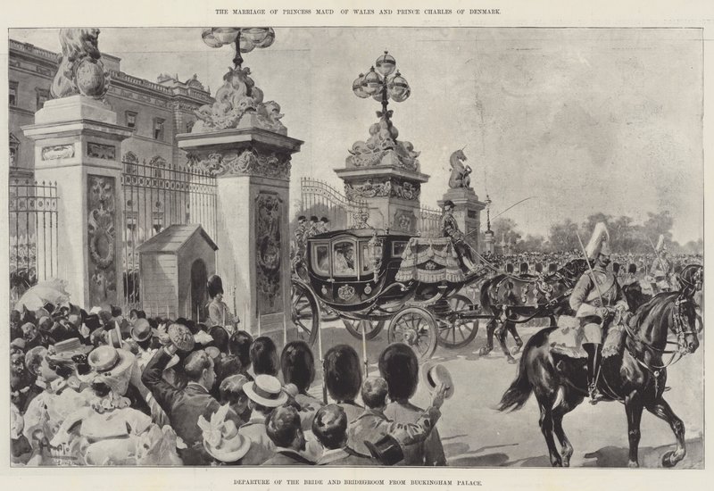 Le mariage de la princesse Maud de Galles et du prince Charles de Danemark - G.S. Amato