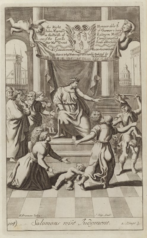 Le Jugement sage de Salomon - G Freman