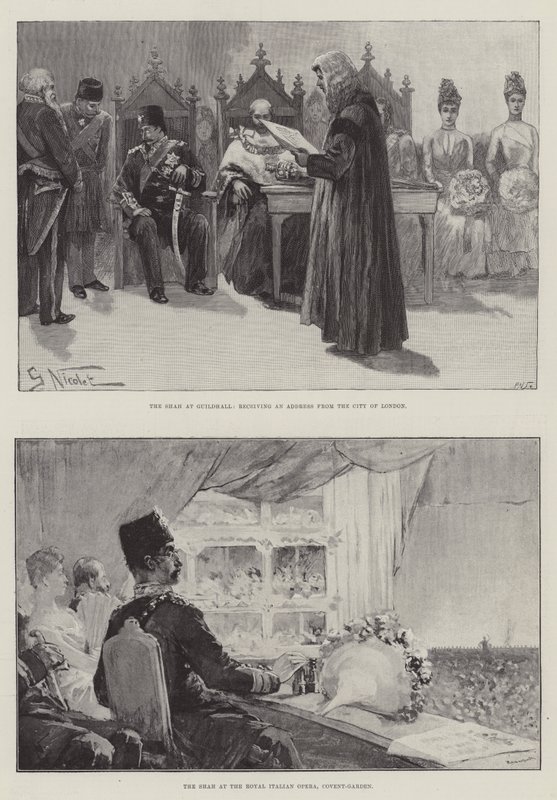 La Visite du Shah - Gabriel Nicolet