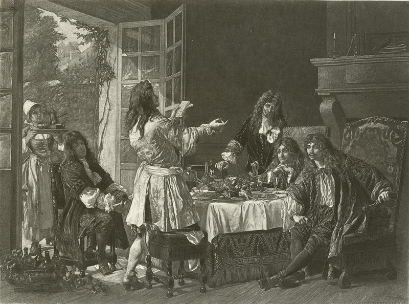 Un dîner chez Molière à Anteuil - Gaston Melingue