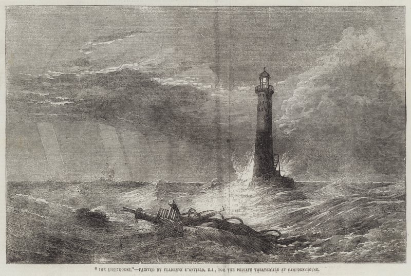 Le phare - George Clarkson Stanfield