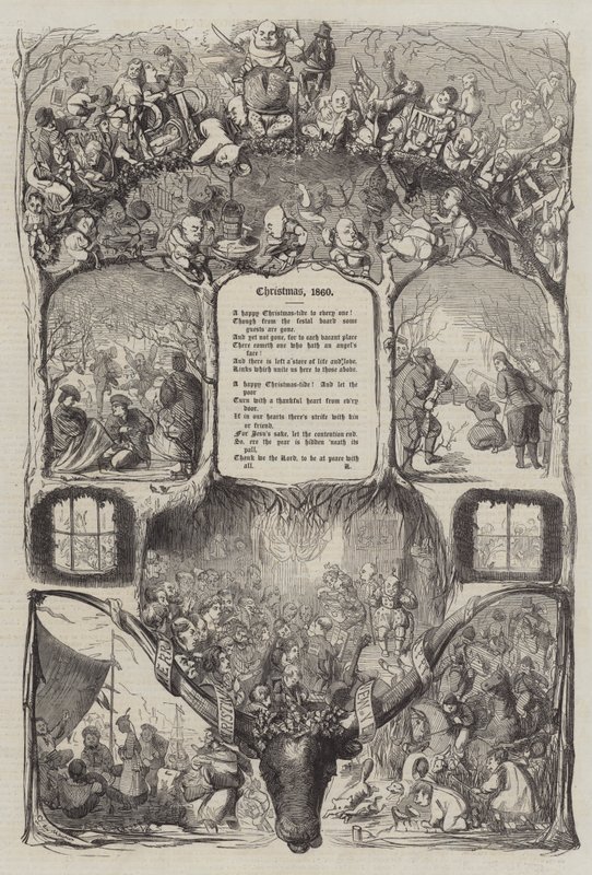 Noël, 1860 - George du Maurier