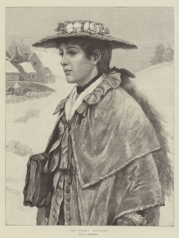 La fille du vicaire - George Edward Robertson