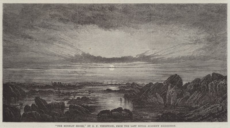 Le rivage au clair de lune - George F. Teniswood