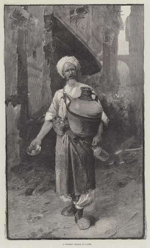 Un vendeur de sorbet au Caire - George L. Seymour