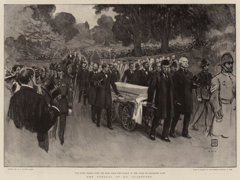 Les Funérailles de M. Gladstone - George Percy Jacomb Hood
