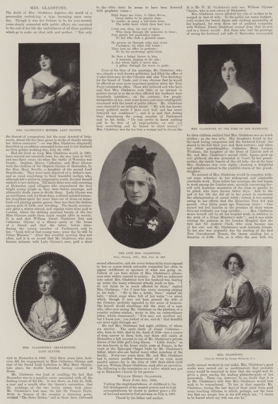 Mme Gladstone - George Richmond