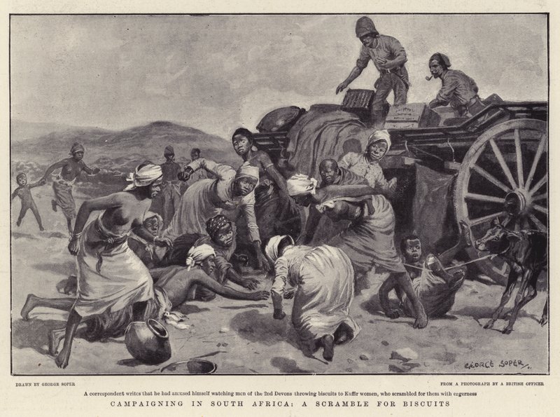 Campagne en Afrique du Sud, une ruée vers les biscuits - George Soper