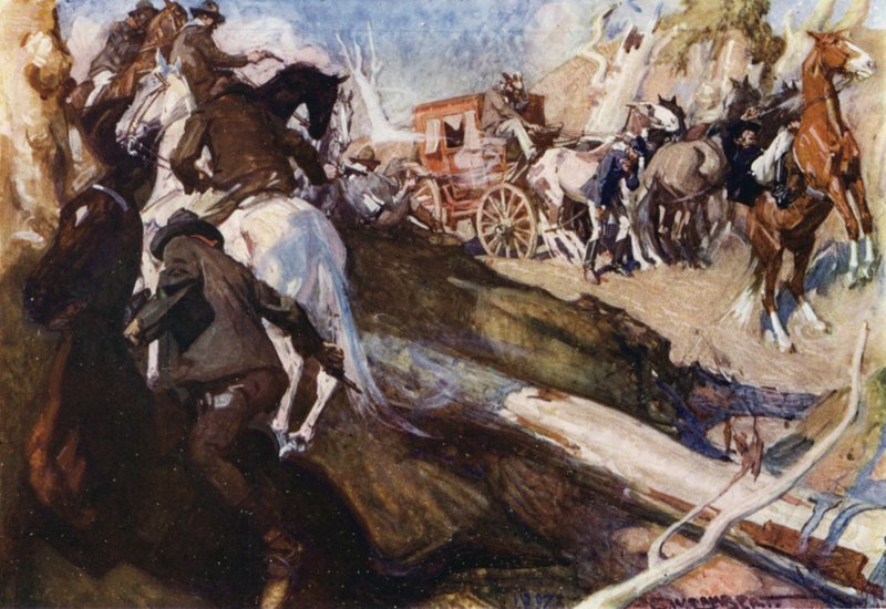 Illustration pour Romance of Empire, Australie - George Washington Lambert
