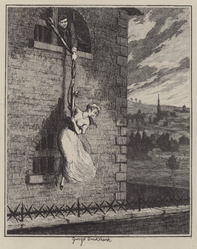 Illustration pour Jack Sheppard - George (after) Cruikshank