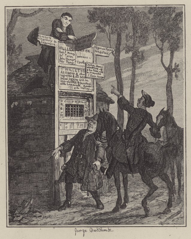Illustration pour Jack Sheppard - George (after) Cruikshank