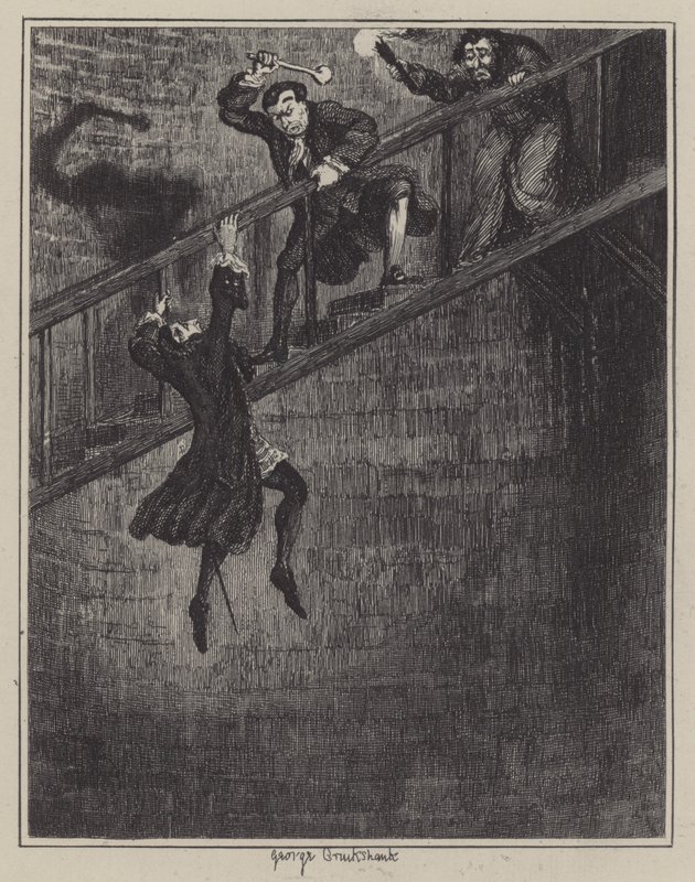 Illustration pour Jack Sheppard - George (after) Cruikshank