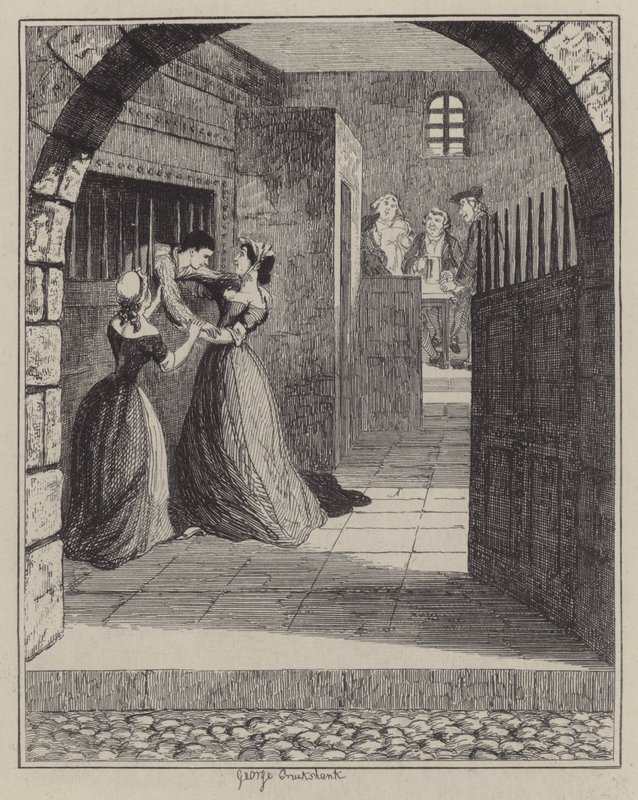 Illustration pour Jack Sheppard - George (after) Cruikshank