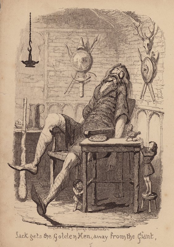 Jack et le Haricot magique - George (after) Cruikshank