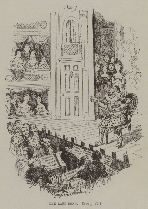 La dernière chanson - George (after) Cruikshank