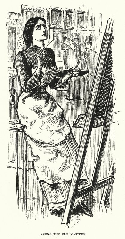 Illustration pour Trilby de George du Maurier - George (after) Du Maurier