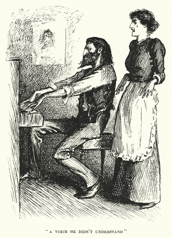 Illustration pour Trilby de George du Maurier - George (after) Du Maurier