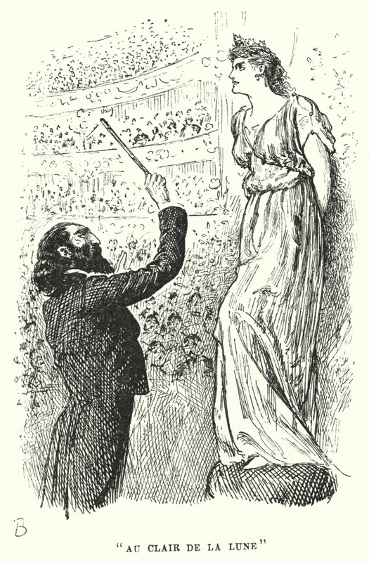 Illustration pour Trilby de George du Maurier - George (after) Du Maurier