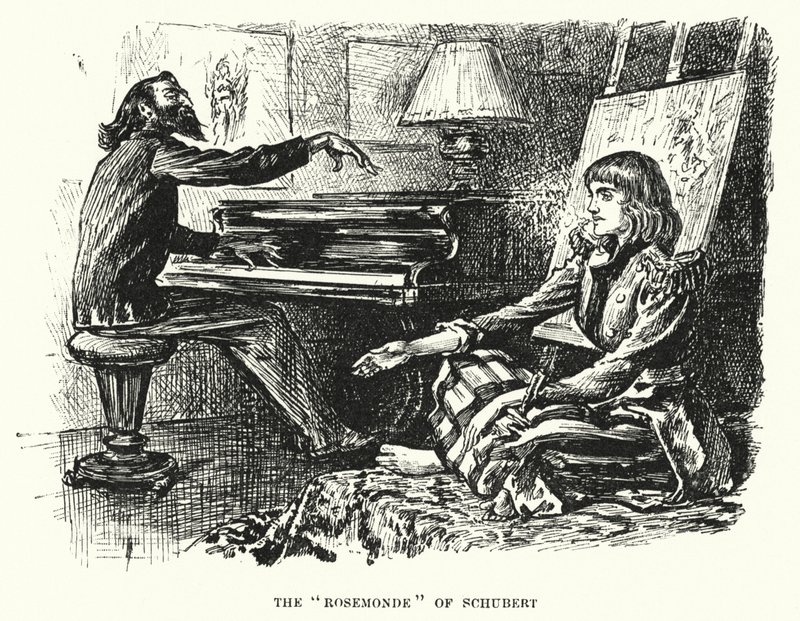 Illustration pour Trilby de George du Maurier - George (after) Du Maurier