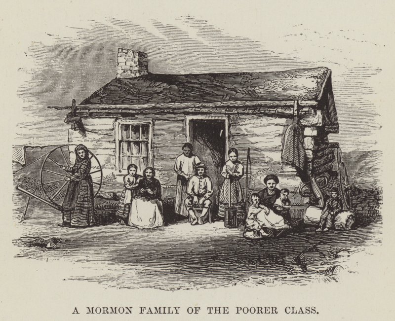 Une famille mormone de la classe pauvre - George Augustus Sala