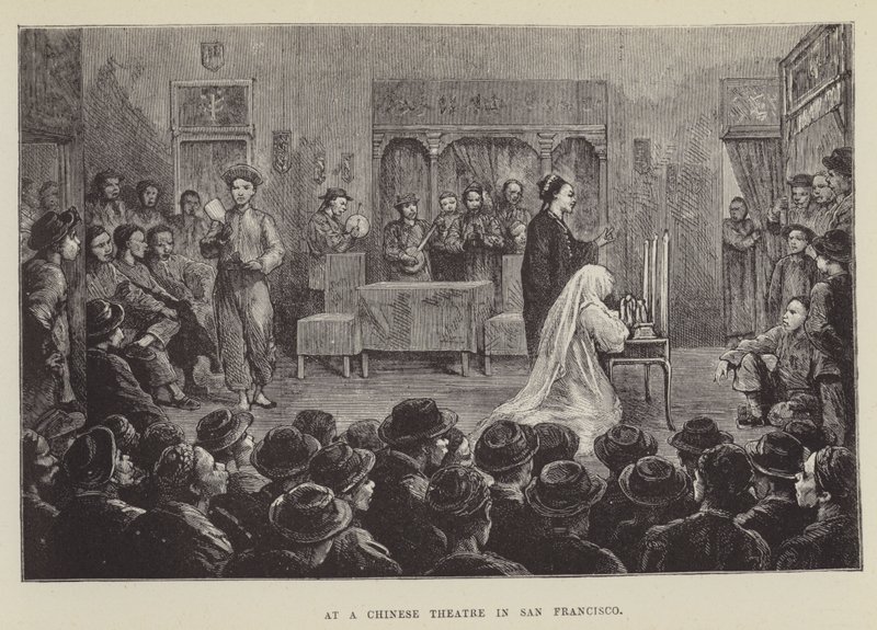 Au théâtre chinois de San Francisco - George Augustus Sala
