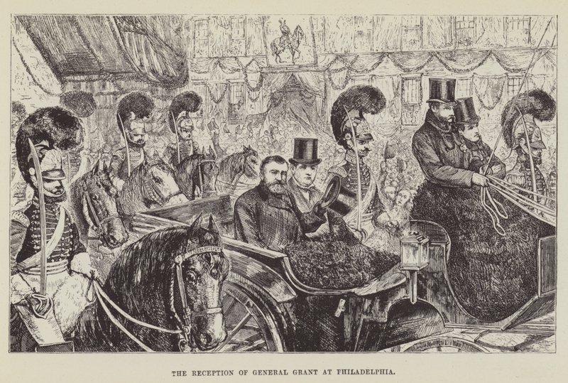 La réception du général Grant à Philadelphie - George Augustus Sala