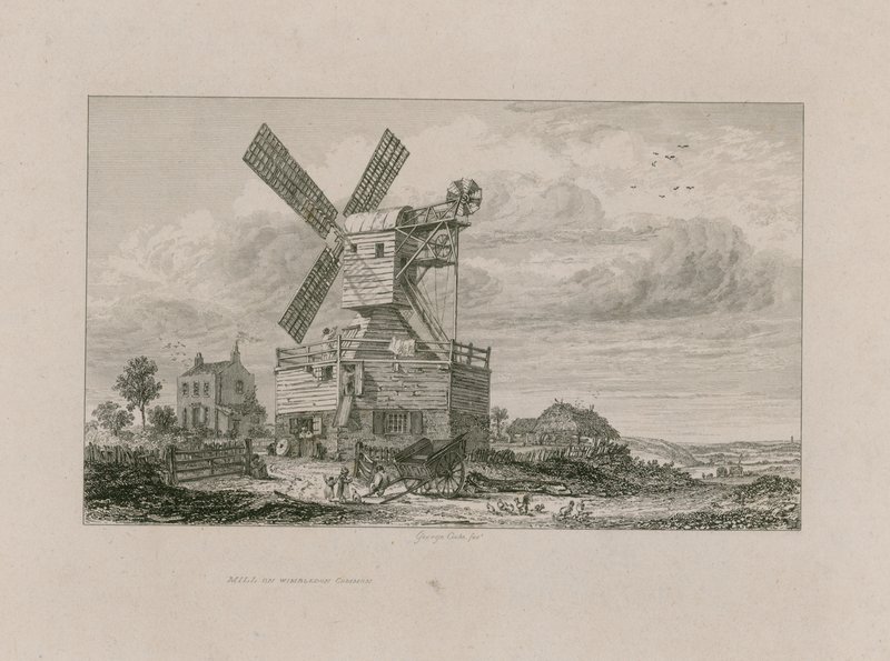 Moulin sur Wimbledon Common - George Cooke