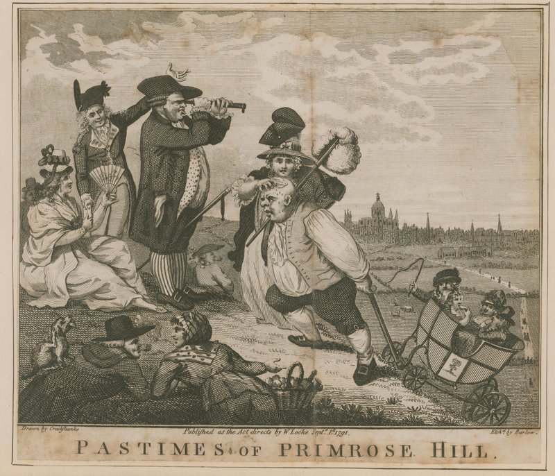 Divertissements de Primrose Hill - George Cruikshank