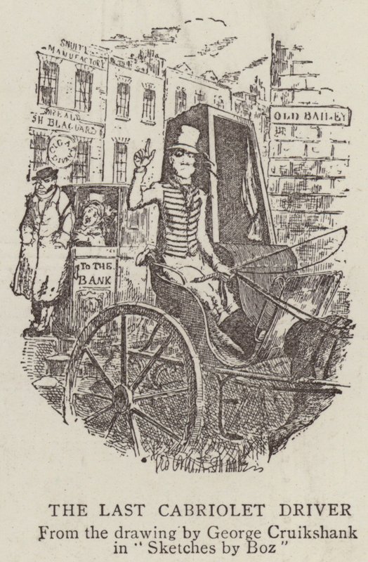 Le dernier conducteur de cabriolet - George Cruikshank