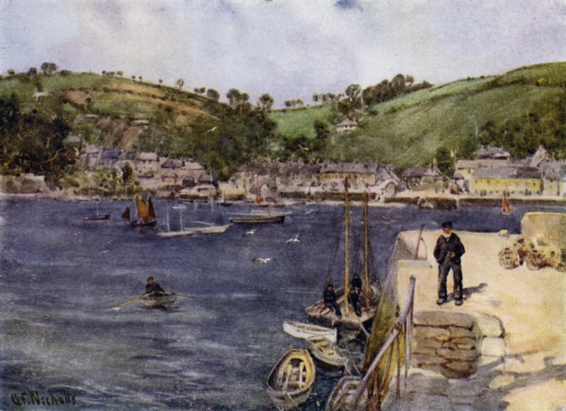 Flushing, depuis Falmouth - George Franck Nicholls