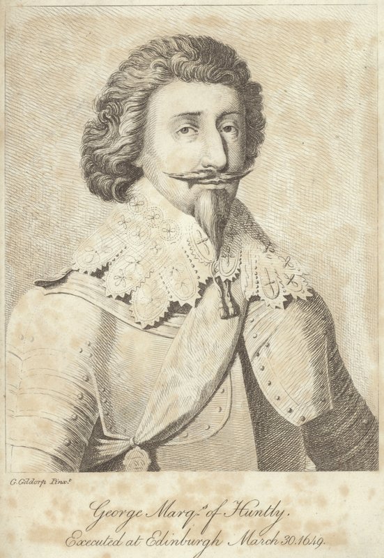 Portrait de George Gordon, marquis de Huntly - George Geldorp