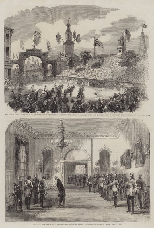Visite royale au Canada - George Henry Andrews
