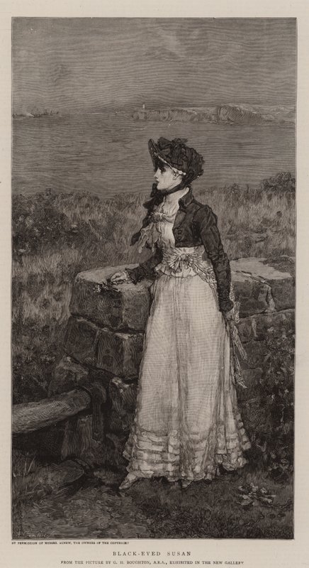 Susan aux Yeux Noirs - George Henry Boughton