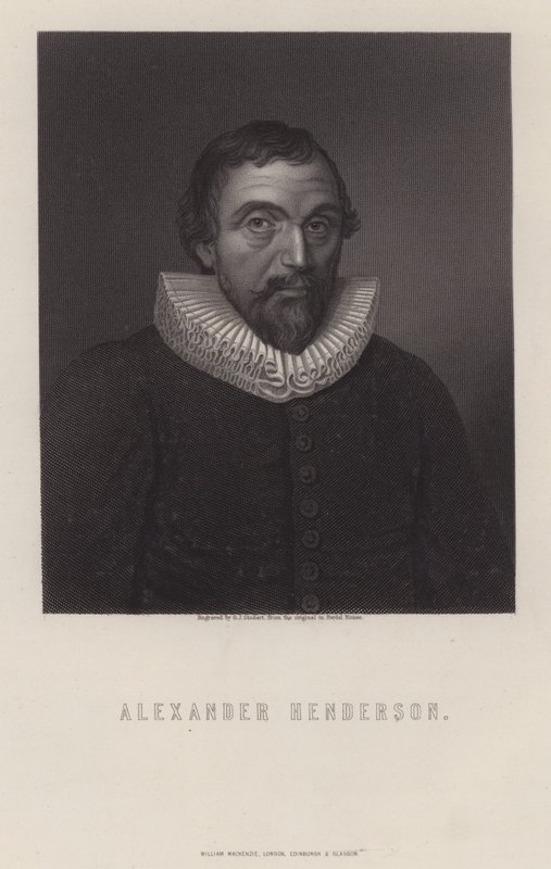 Alexander Henderson, théologien écossais - George J. Stodart