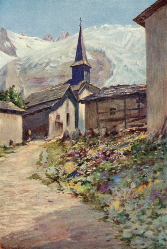 Le Village de Tour - George Jackson Flemwell