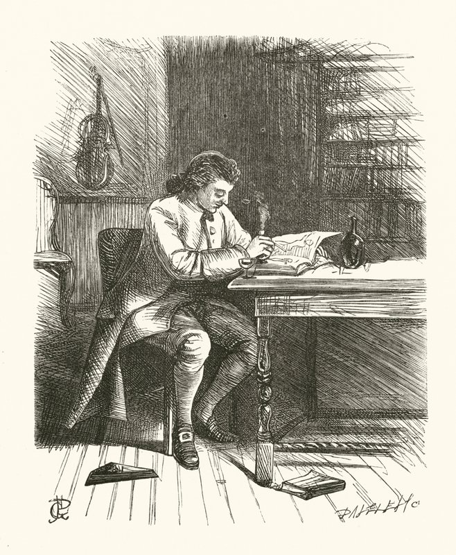 Illustration pour Une Nouvelle Similitude, à la Manière de Swift - George John Pinwell