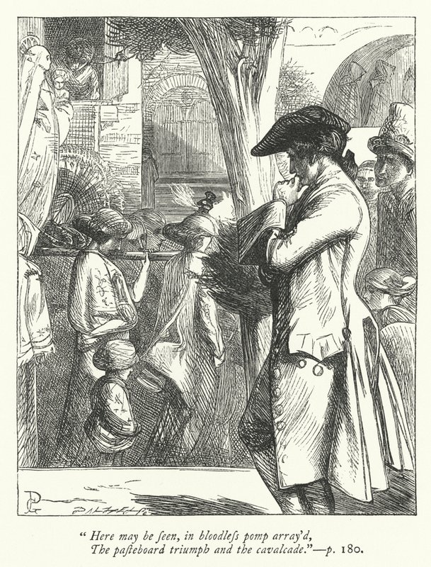 Illustration pour Le Voyageur - George John Pinwell