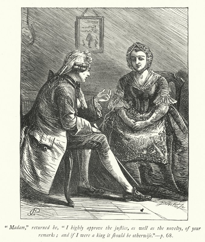 Illustration pour Le Vicaire de Wakefield - George John Pinwell